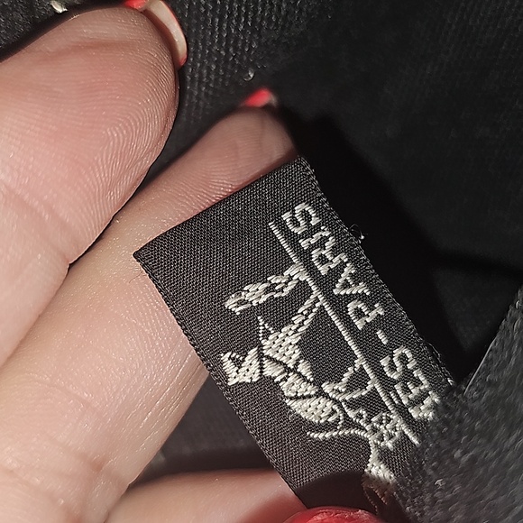 Hermès  Black Canvas Tote - Picture 7 of 12